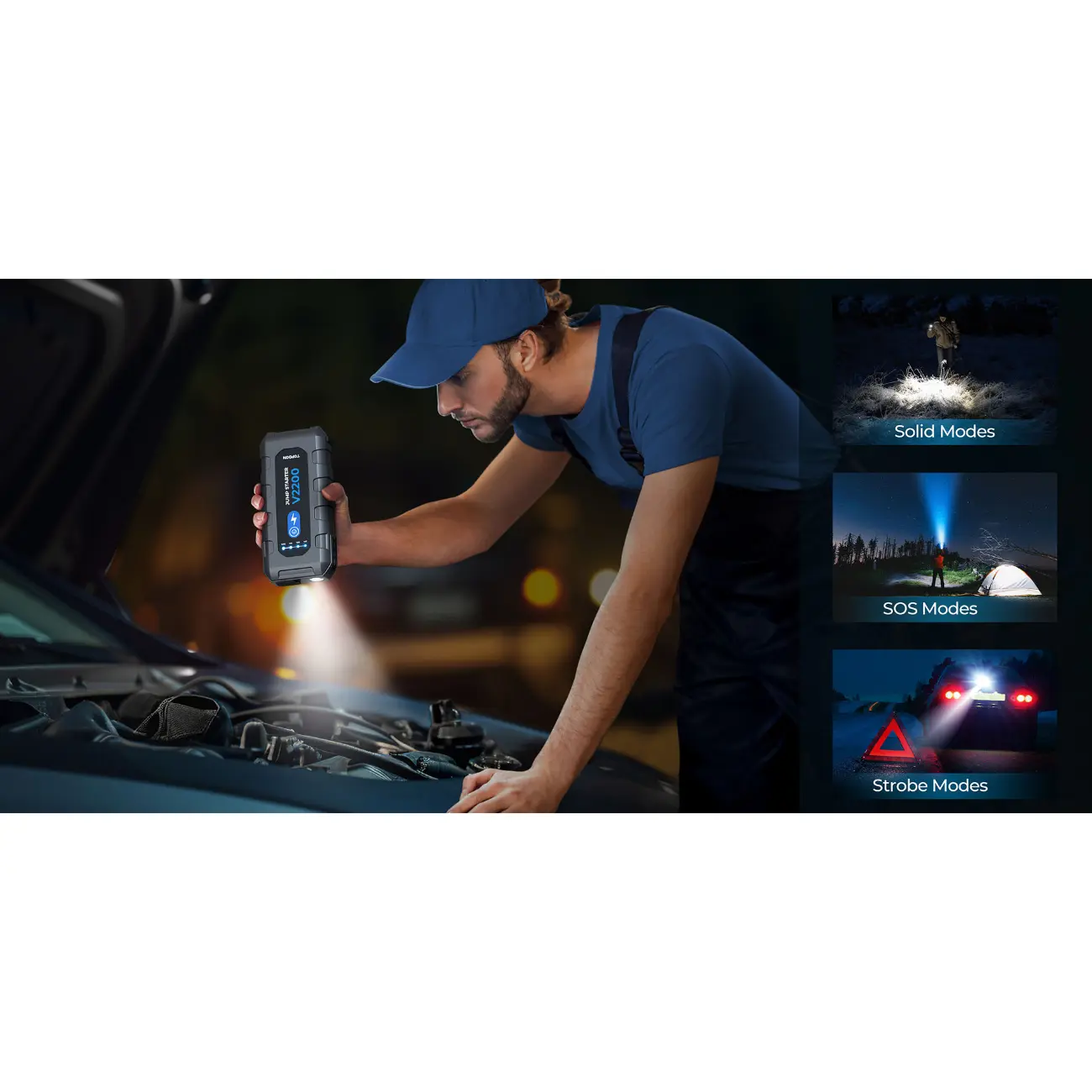 TopDon V2200 Φορητός Εκκινητής Μπαταρίας - Image 3