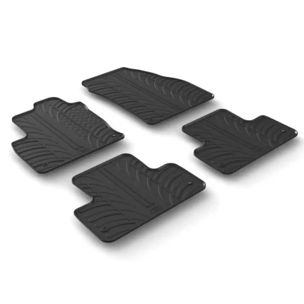 LANDROVER EVOQUE 3D / 5D 04 / 2011-09 / 2018 / EVOQUE CABRIO 04 / 2016-12 / 2018 ΜΑΡΚΕ ΠΑΤΑΚΙΑ ΛΑΣΤΙΧΟ SU MISURA LAMPA - 4 ΤΕΜ.