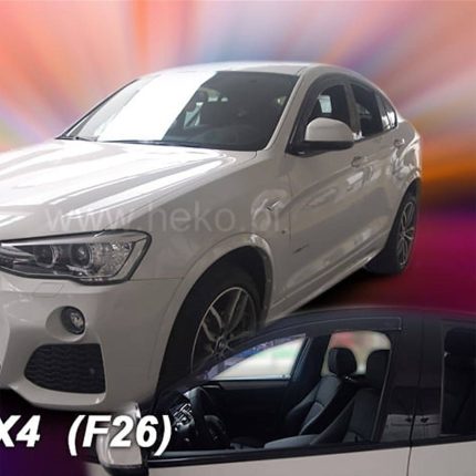 BMW X4 F26 5D 2013+ ΖΕΥΓΑΡΙ ΑΝΕΜΟΘΡΑΥΣΤΕΣ HEKO - 2 ΤΕΜ.