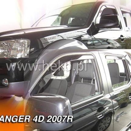 FORD RANGER 2 4D 2007-2012 ΖΕΥΓΑΡΙ ΑΝΕΜΟΘΡΑΥΣΤΕΣ HEKO - 2 ΤΕΜ.