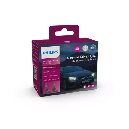 Philips Λάμπες HB3/HB4 Ultinon Access LED - 2 τμχ.