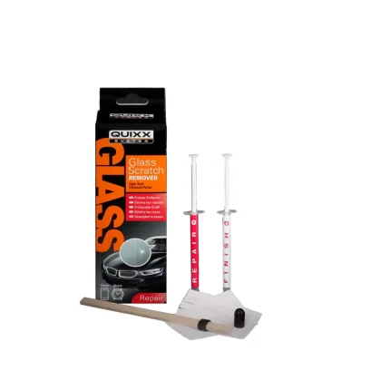 QUIXX Glass Scratch Remover - Σετ Αφαίρεσης Γρατζουνιάς σε Γυαλί