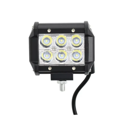Προβολέας EPISTAR LED 18W Υψηλής Ισχύος 10-30V Τετράγωνος