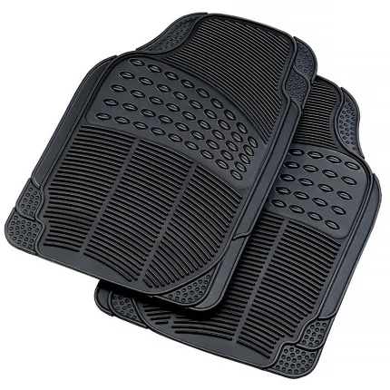 Πατάκια Μπροστινά Λάστιχο Packy Poda Continental - Μαύρο 2τμχ.