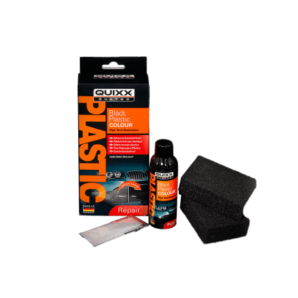 QUIXX Black Plastic Colour - Βαφή πλαστικών μαύρο χρώμα