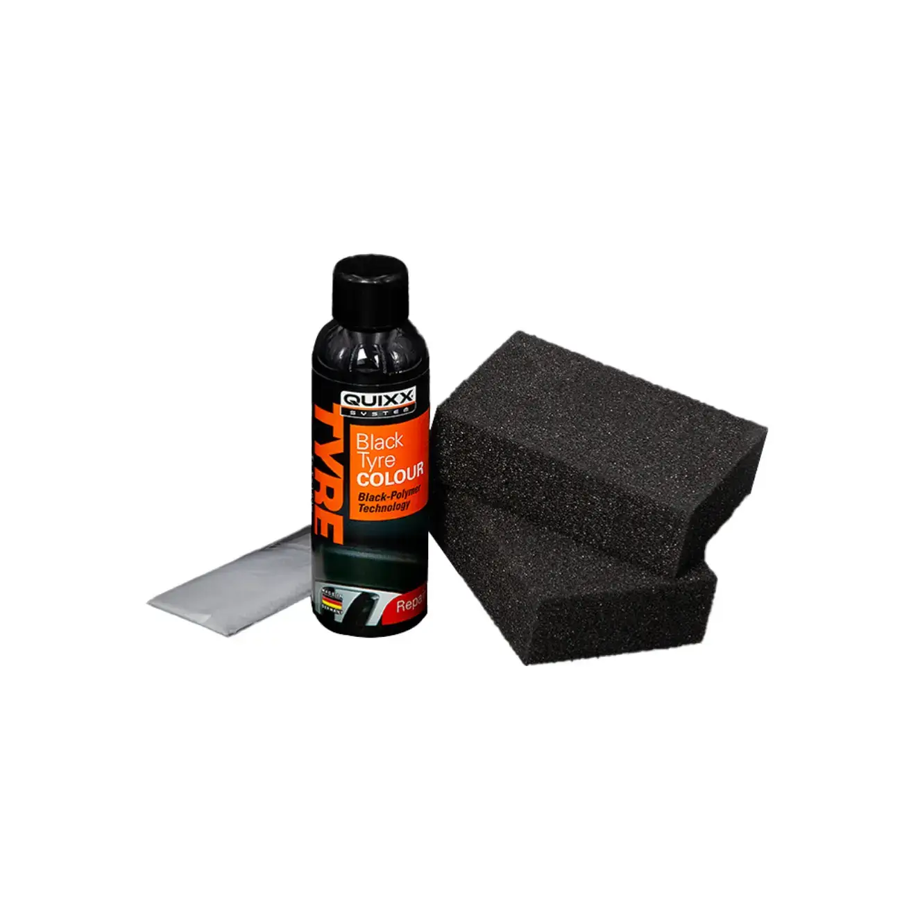 QUIXX Black Tyre Colour - Σετ Βαφής Ελαστικών μαύρο - Image 3