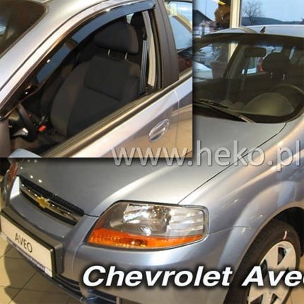 CHEVROLET AVEO CLASSIC 4D SEDAN 2004-2006 / 5D HTB 2004-2010 ΖΕΥΓΑΡΙ ΕΞΩΤΕΡΙΚΟΙ ΑΝΕΜΟΘΡΑΥΣΤΕΣ HEKO - 2 ΤΕΜ.