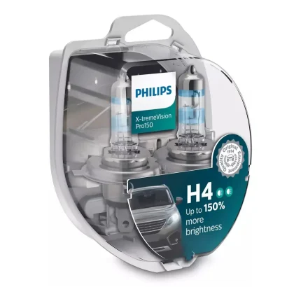 Philips Λάμπες 12V H4 X-treme Vision Pro150 - 2 τμχ.