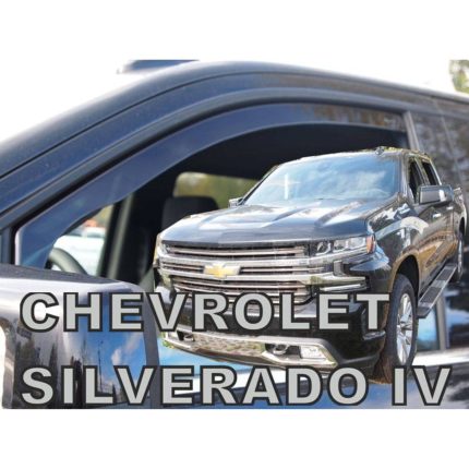 CHEVROLET SILVERADO 4D 2019+ ΖΕΥΓΑΡΙ ΑΝΕΜΟΘΡΑΥΣΤΕΣ HEKO - 2 ΤΕΜ.