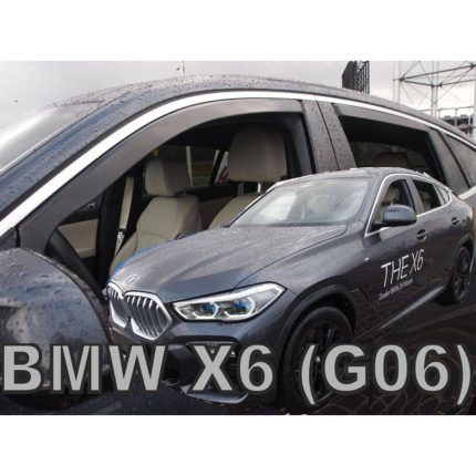BMW X6 G06 5D 2019+ ΣΕΤ ΑΝΕΜΟΘΡΑΥΣΤΕΣ ΑΥΤΟΚΙΝΗΤΟΥ HEKO - 4 ΤΕΜ.