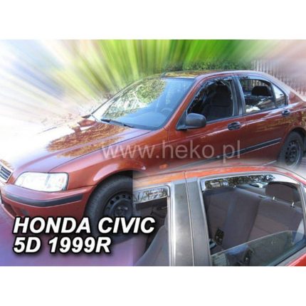 HONDA CIVIC 5D HB / LTB / COMBI 1995-2000 ΣΕΤ ΑΝΕΜΟΘΡΑΥΣΤΕΣ ΑΥΤΟΚΙΝΗΤΟΥ HEKO - 4 ΤΕΜ.