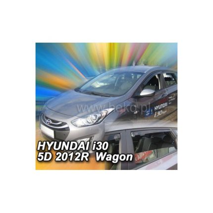 HYUNDAI I30 5D STATIONWAGON 02 / 2012-2017 ΣΕΤ ΑΝΕΜΟΘΡΑΥΣΤΕΣ ΑΥΤΟΚΙΝΗΤΟΥ HEKO - 4 ΤΕΜ.