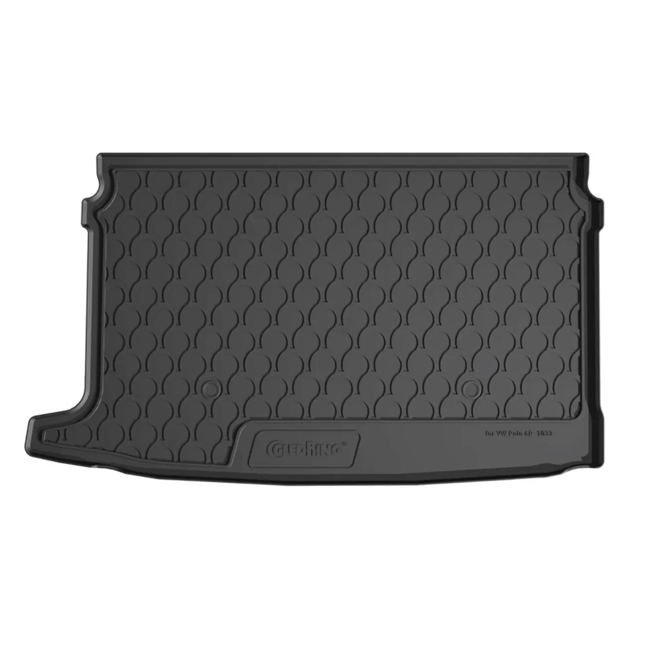 VW POLO 3D / 5D 09 / 2009-09 / 2017 (ΚΑΤΩ ΕΠΙΠΕΔΟ) ΣΚΑΦΗ ΠΟΡΤ ΜΠΑΓΚΑΖ ΜΑΡΚΕ SU MISURA TRUNK MAT ΑΠΟ ΣΥΝΘΕΤΙΚΟ ΛΑΣΤΙΧΟ LAMPA - 1 ΤΕΜ.