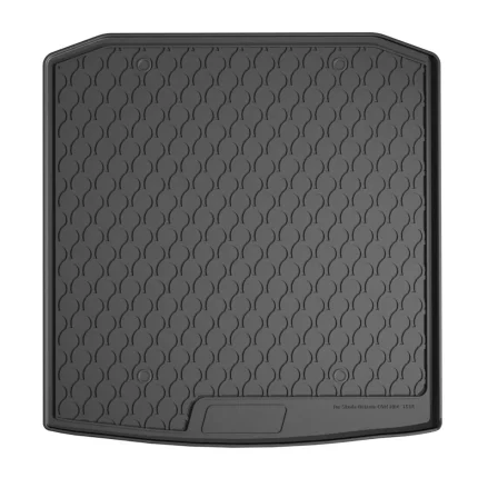 SKODA OCTAVIA A8 S / W 06 / 2020+ (ΚΑΤΩ ΕΠΙΠΕΔΟ) ΣΚΑΦΗ ΠΟΡΤ ΜΠΑΓΚΑΖ ΜΑΡΚΕ SU MISURA TRUNK MAT ΑΠΟ ΣΥΝΘΕΤΙΚΟ ΛΑΣΤΙΧΟ LAMPA - 1 ΤΕΜ.