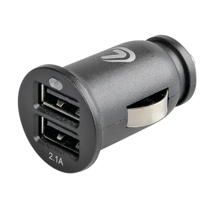 ΦΟΡΤΙΣΤΗΣ ΑΝΑΠΤΗΡΑ ΜΕ 2 ΘΥΡΕΣ USB 2100mA 12 / 24V LED FAST CHARGE