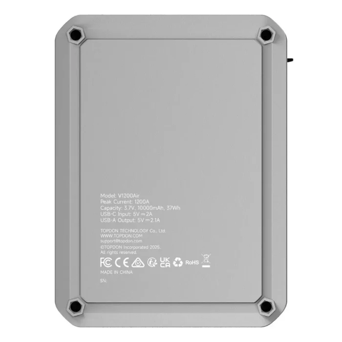 topdon-v1200air-back-panel-specifications