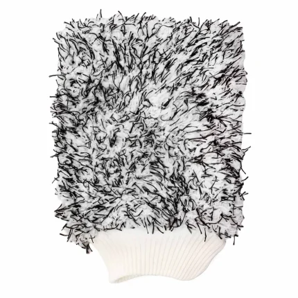 Amio - ΓΑΝΤΙ ΠΛΥΣΙΜΑΤΟΣ ΜΕ ΜΙΚΡΟΙΝΕΣ (MICROFIBER) 25x18cm 600g/sqm ΑΣΠΡΟ/ΜΑΥΡΟ - 1 Τεμ. (02870/AM)