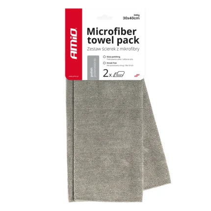 Amio - ΠΑΝΑΚΙΑ ΓΥΑΛΙΣΜΑΤΟΣ ΜΙΚΡΟΦΙΜΠΡΑ 30x40cm 340g/m2 - 2 Τεμ. (03742/AM)