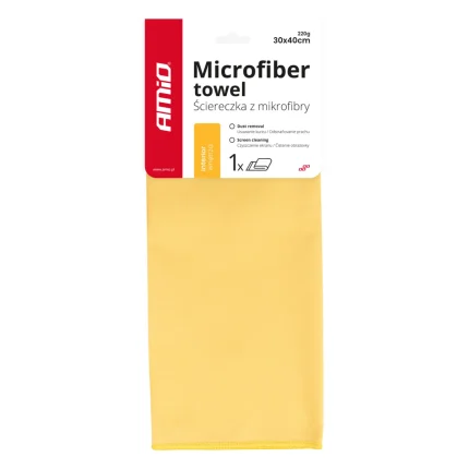 Amio - ΠΑΝΑΚΙ ΓΥΑΛΙΣΜΑΤΟΣ ΕΣΩΤΕΡΙΚΟΥ ΧΩΡΟΥ ΜΙΚΡΟΦΙΜΠΡΑ 30x40cm 220g/m2 - 1 Τεμ. (03744/AM)