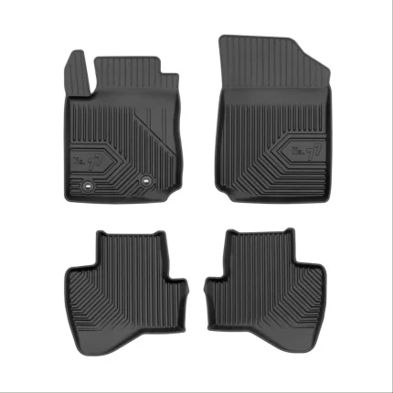 Πατάκια Αυτοκινήτου No77 Σκαφάκια για Toyota Aygo 2014-2022 4τμχ Frogum