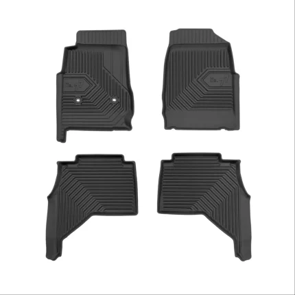 Πατάκια Αυτοκινήτου No77 Σκαφάκια για Isuzu D-Max Double Cab 2012-2019 4τμχ Frogum