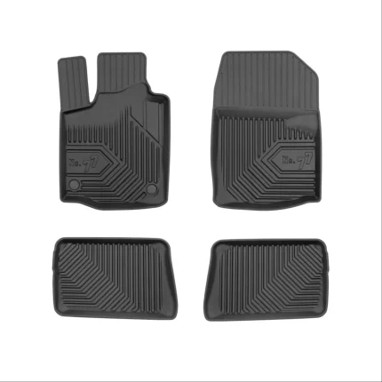 Πατάκια Αυτοκινήτου No77 Σκαφάκια για Renault Twingo 2007-2014 4τμχ Frogum