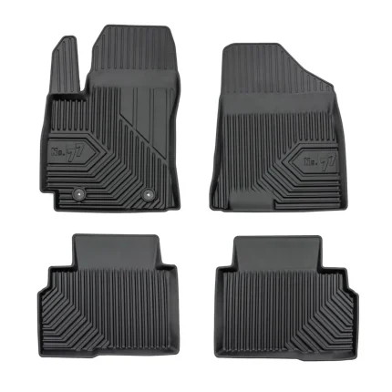 Πατάκια Αυτοκινήτου No77 Σκαφάκια για Hyundai Kona II 2022-> 4τμχ Frogum