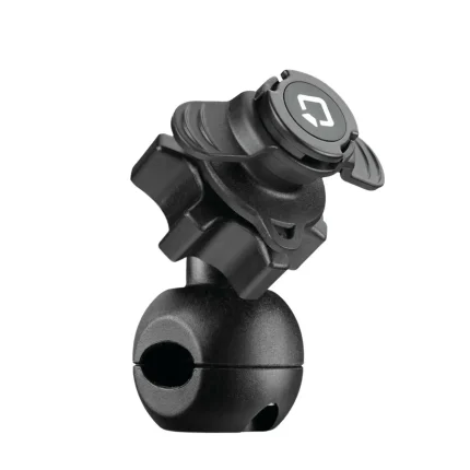 Βάση Στήριξης Κινητού Mirror της σειράς Optiline για Καθρέπτες ή Μπάρες Μηχανής ή Ποδηλάτου με διάμετρο από 9 mm έως 14 mm και σύστημα Duolock, συμβατή με Θήκες ή Αντάπτορες Κινητού Optiline