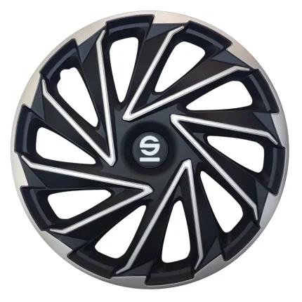 Τάσια Τροχών Varese 14'' μαύρο-ασημί 4τμχ Sparco